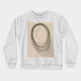 ringed Crewneck Sweatshirt